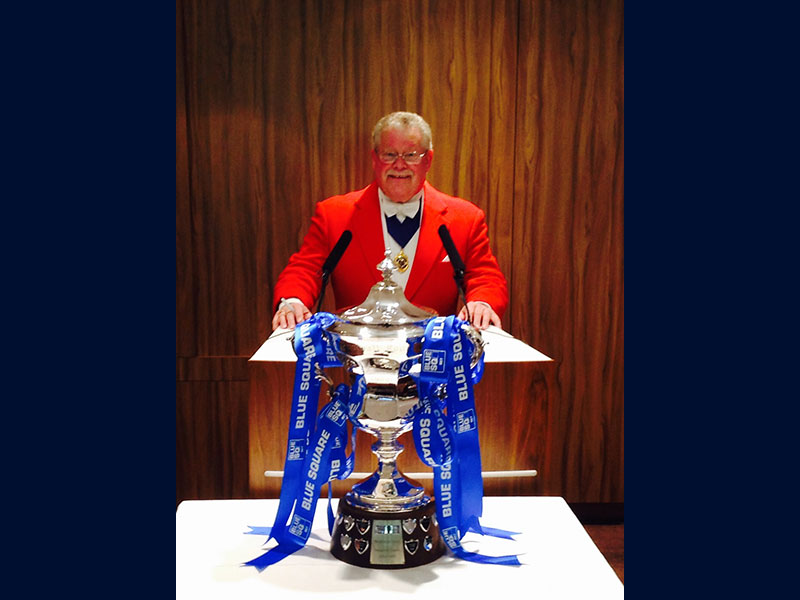 Tony Rance Toastmaster at sporting event